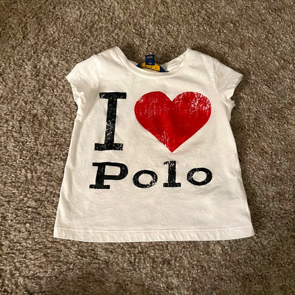 White toddlers girl shirt